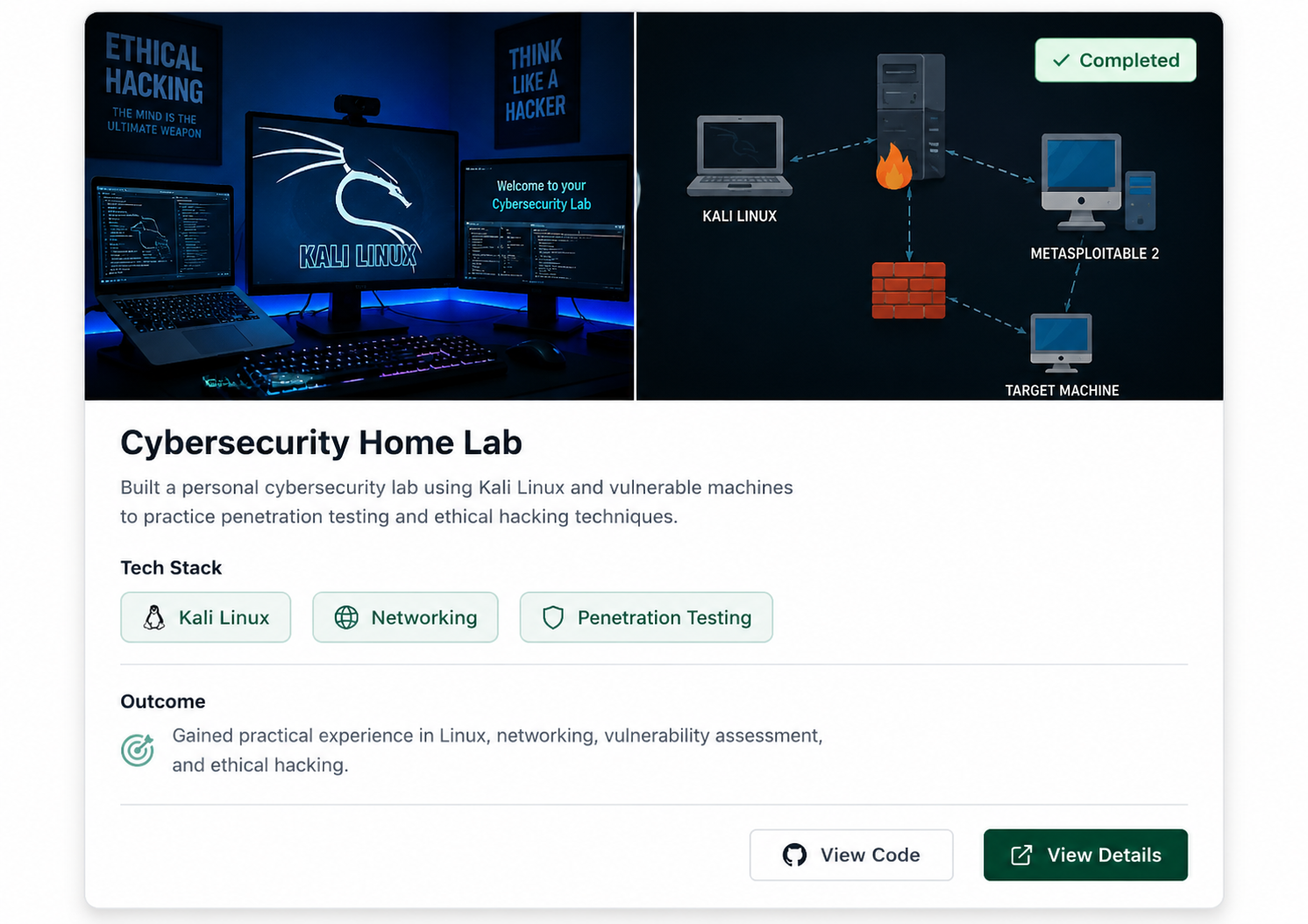 Cybersecurity Home Lab